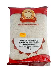 Annam White Raw Rice 1Kg
