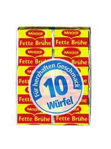 Maggi Fette Brühe 10 würfel